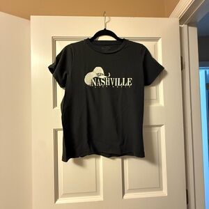 Brandy Melville Black Nashville Tee